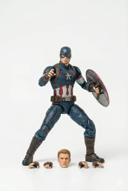Figura de Acción Capitán América "The First Avenger" 1:12 Scale - Marvel Infinity Saga