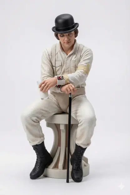 Estatua Alex DeLarge «La Naranja Mecánica» 1:10 Art Scale – Edición Deluxe